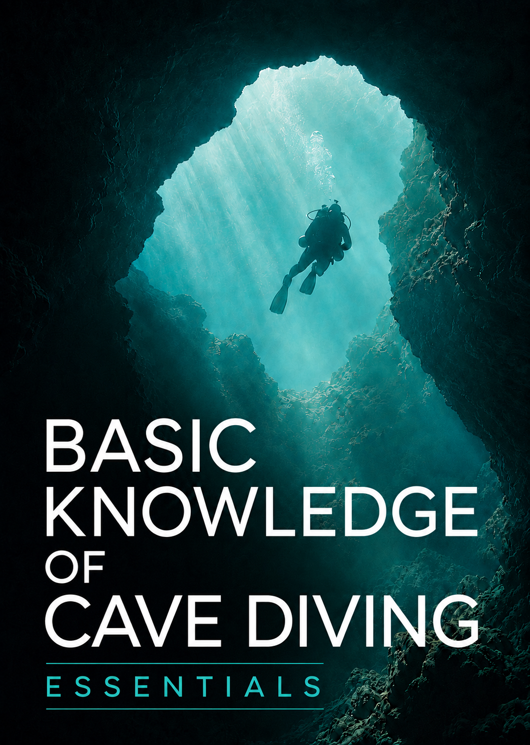Basic Knowledge of Cave Diving Essentials Book, Beginner to Advanced Cave Diving Guide, Underwater Exploration Safety Skills, Diving Equipment Overview, Cave Environment Fundamentals, Dive Planning Techniques and Practical Knowledge Paperback Book for Diving Enthusiasts
