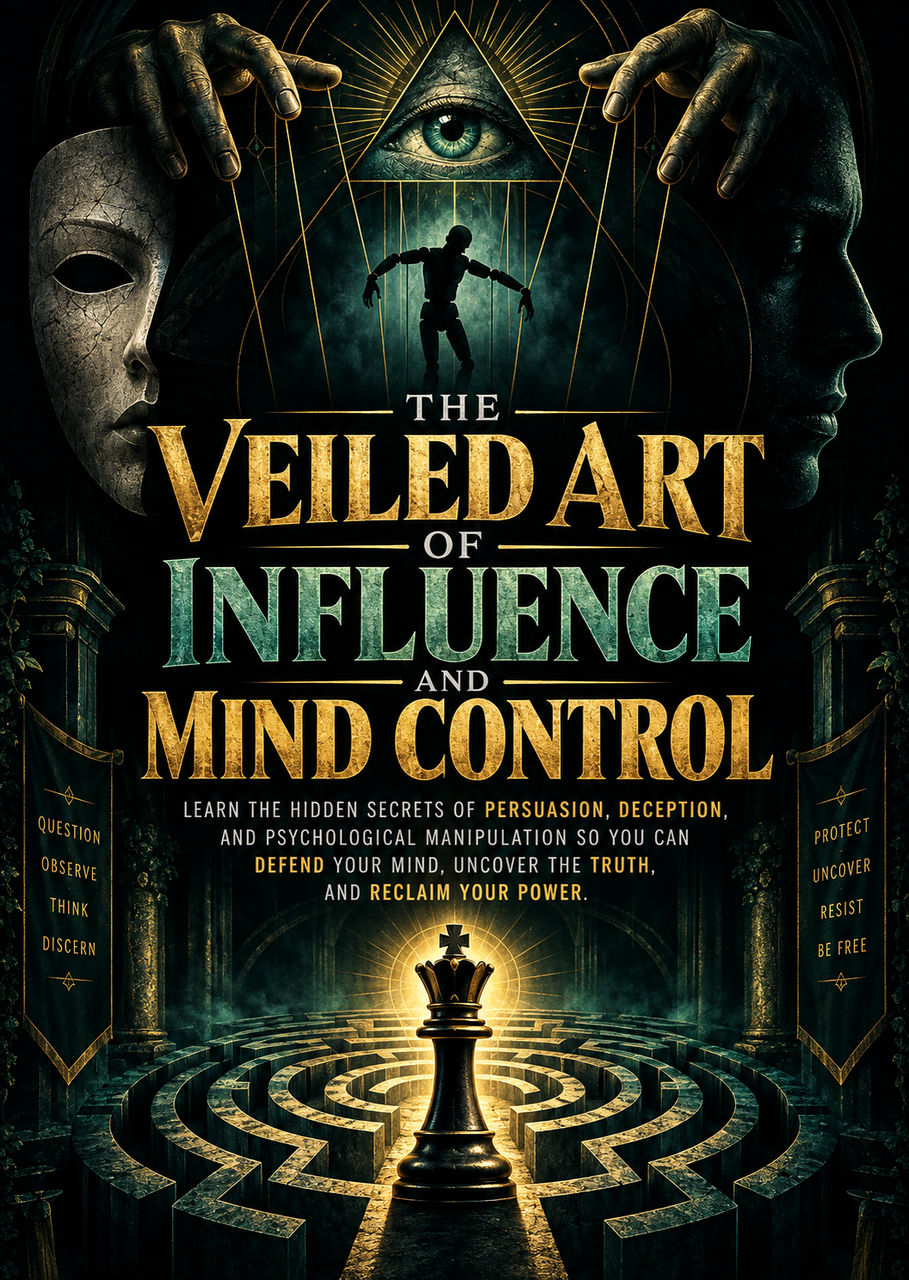 The Veiled Art of Influence and Mind Control: A Complete Guide to Understanding Human Psychology, Persuasion Strategies, Behavioral Patterns, Social Awareness, Critical Thinking, Emotional Intelligence and Self-Protection Skills for Recognizing Influence Techniques and Improving Decision Making